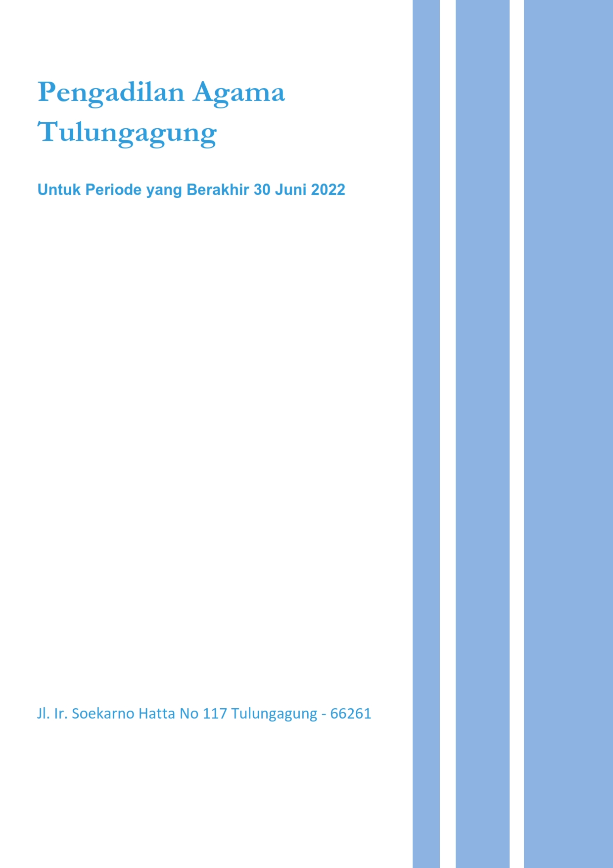 Laporan Keuangan Semester I 2022