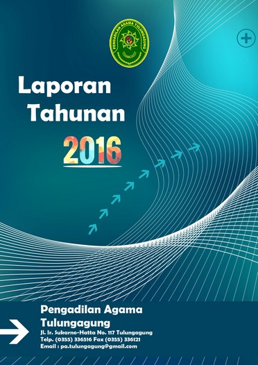 Cover Laporan Tahunan 2016