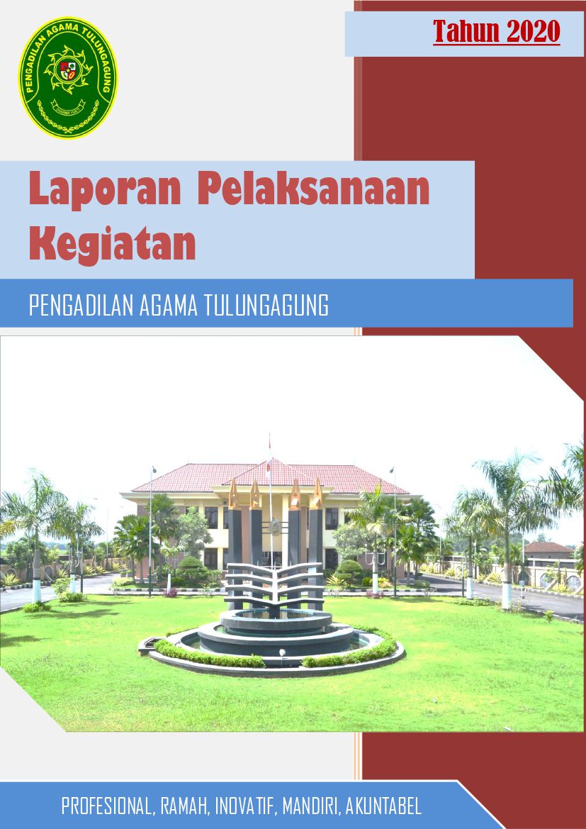 laporan tahunan cover