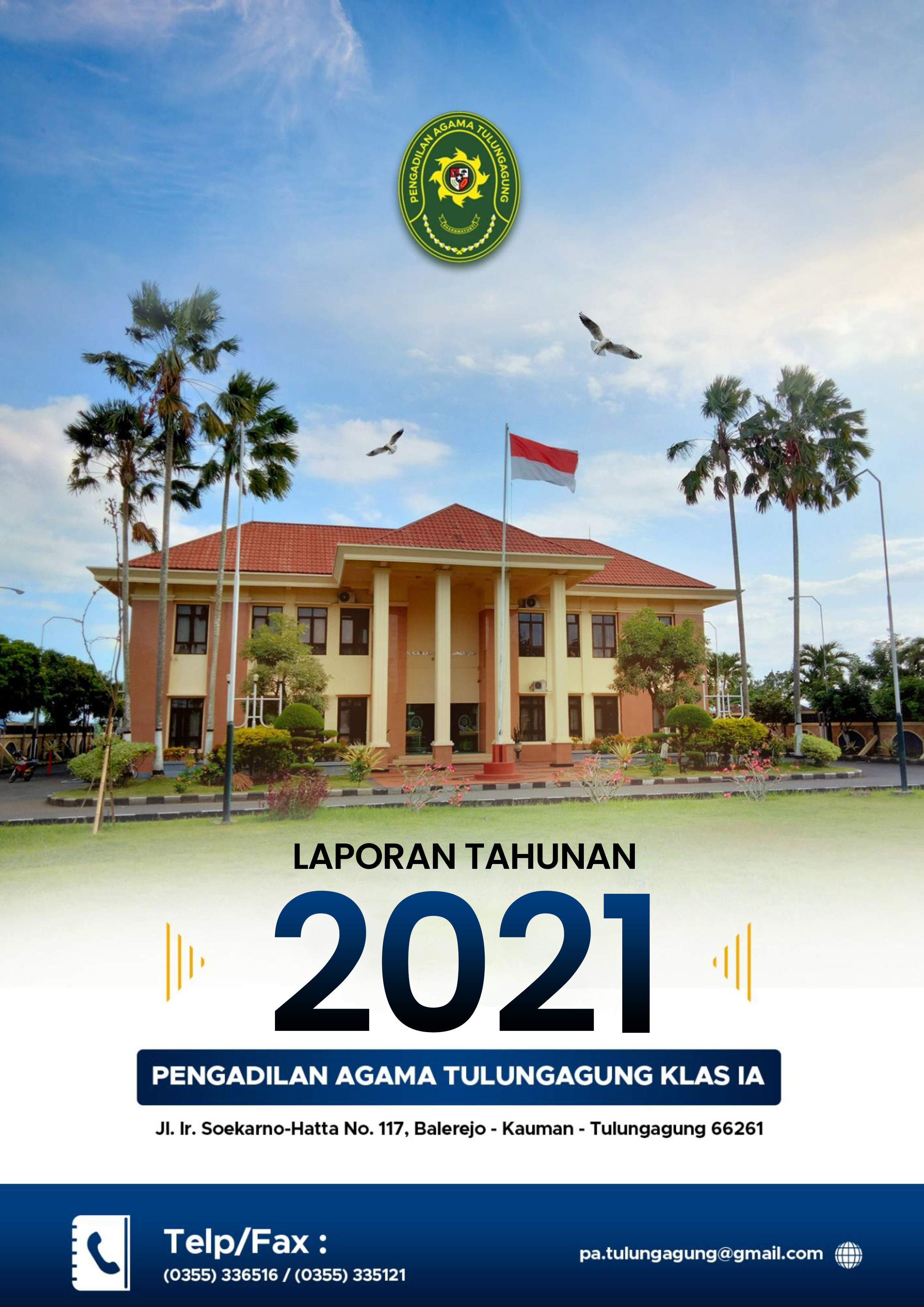 laporan tahunan cover