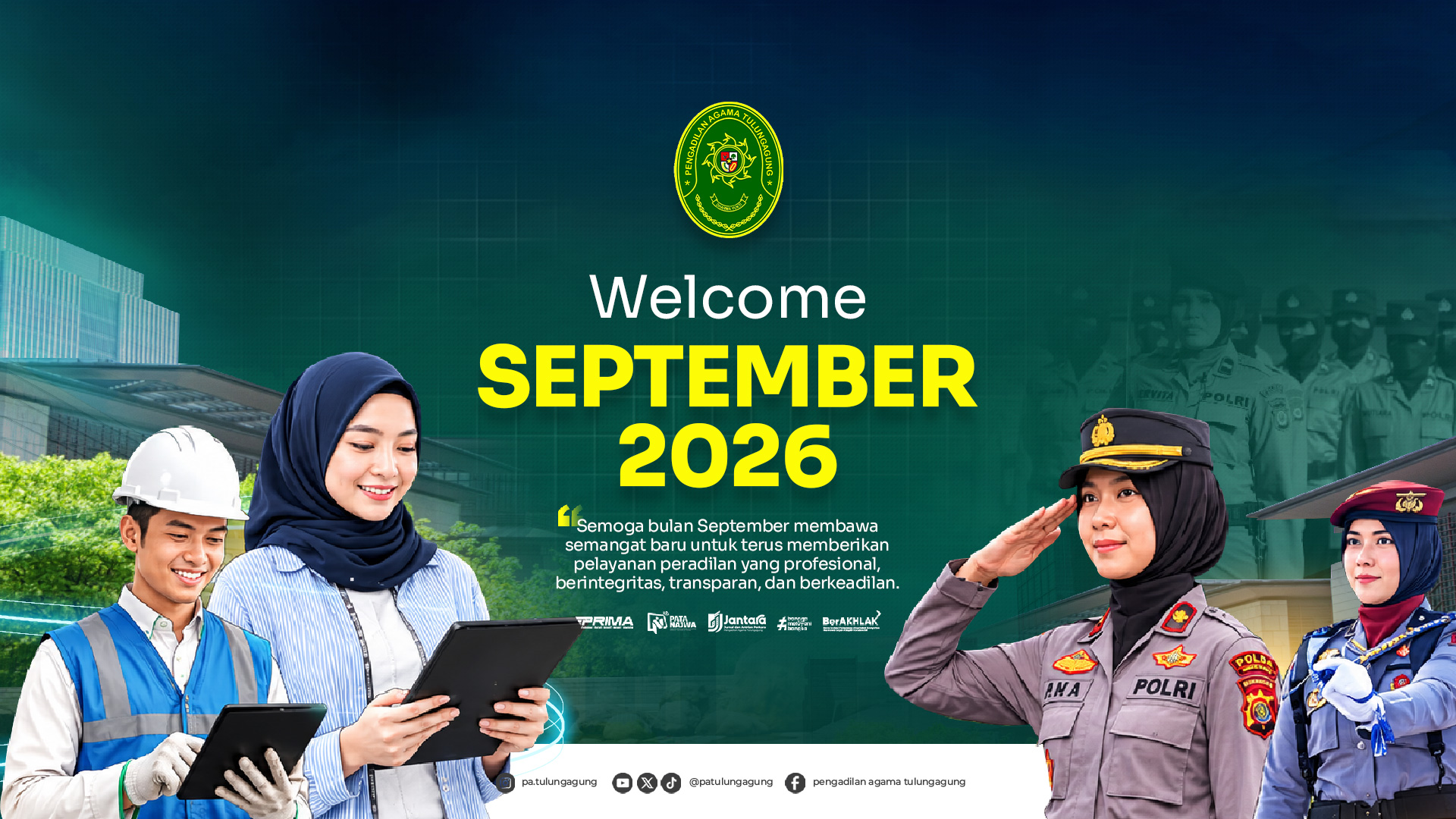 Welcome September 2026